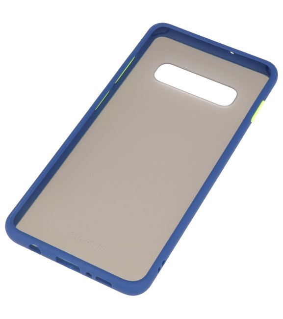 Kleurcombinatie Hard Case voor Galaxy S10 Blauw