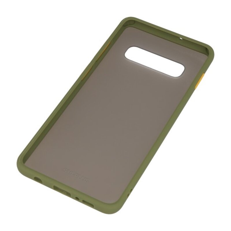 Combinación de colores Hard Case para Galaxy S10 Green