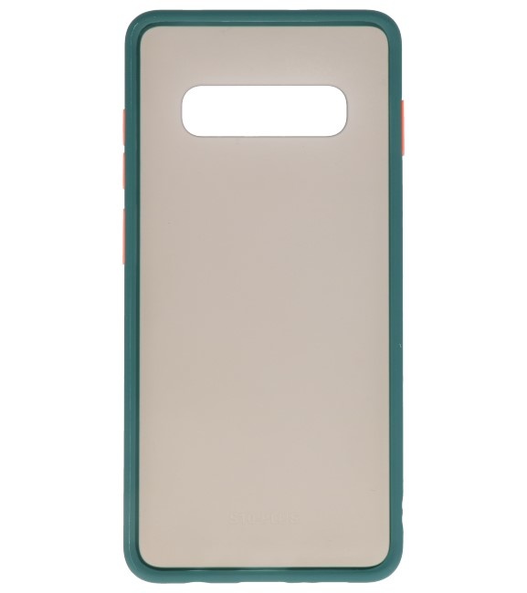 Color combination Hard Case for Galaxy S10 Dark Green