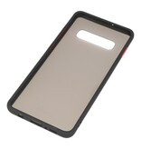 Combinazione di colori Custodia rigida per Galaxy S10 Plus nero
