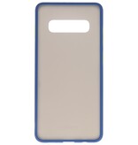Combinazione di colori Custodia rigida per Galaxy S10 Plus blu