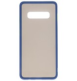 Color combination Hard Case for Galaxy S10 Plus Blue