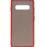 Farbkombination Hard Case für Galaxy S10 Plus Red