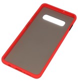 Kleurcombinatie Hard Case voor Galaxy S10 Plus Rood