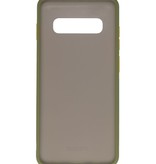 Kleurcombinatie Hard Case voor Galaxy S10 Plus Groen