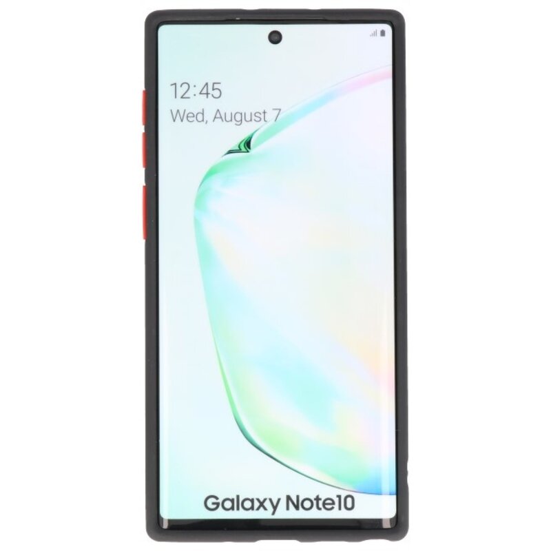 Kleurcombinatie Hard Case voor Galaxy Note 10 Zwart