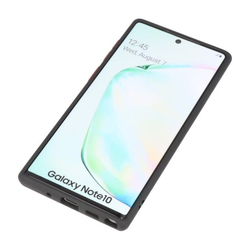 Kleurcombinatie Hard Case voor Galaxy Note 10 Zwart