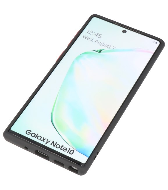 Farvekombination Hård etui til Galaxy Note 10 Sort