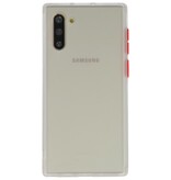 Kleurcombinatie Hard Case voor Galaxy Note 10 Transparant