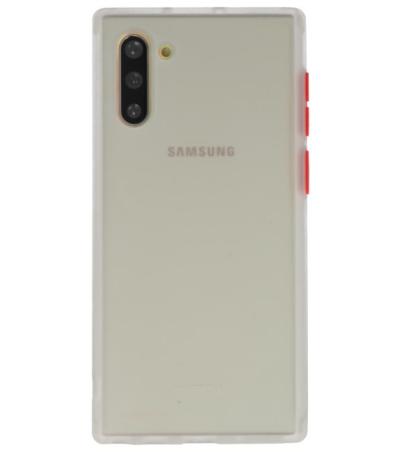 Kleurcombinatie Hard Case voor Galaxy Note 10 Transparant