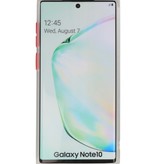 Combinación de colores Estuche rígido para Galaxy Note 10 Transparente