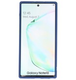 Combinación de colores Estuche rígido para Galaxy Note 10 Azul