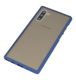 Combinación de colores Estuche rígido para Galaxy Note 10 Azul