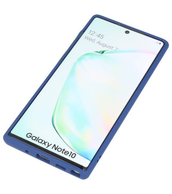 Color combination Hard Case for Galaxy Note 10 Blue