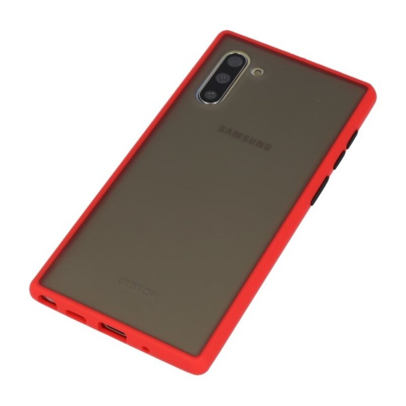 Kleurcombinatie Hard Case voor Galaxy Note 10 Rood