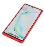 Kleurcombinatie Hard Case voor Galaxy Note 10 Rood