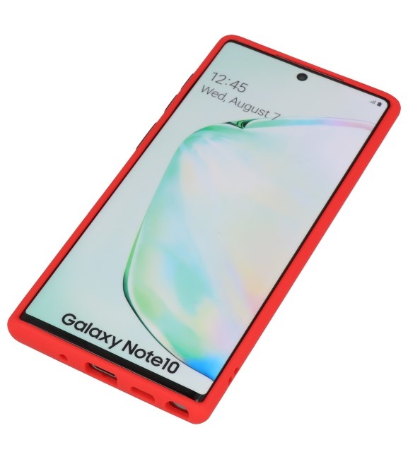 Color combination Hard Case for Galaxy Note 10 Red