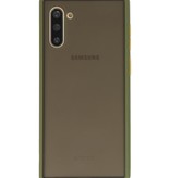 Kleurcombinatie Hard Case voor Galaxy Note 10 Groen