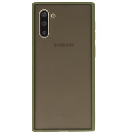 Kleurcombinatie Hard Case voor Galaxy Note 10 Groen