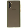 Combinazione di colori Custodia rigida per Galaxy Note 10 verde