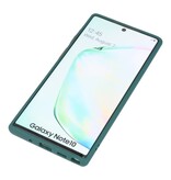 Kleurcombinatie Hard Case voor Galaxy Note 10 Donker Groen
