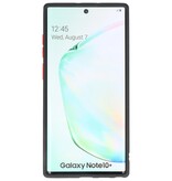 Étui rigide à combinaison de couleurs pour Galaxy Note 10 Plus Noir
