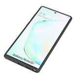 Combinazione di colori Custodia rigida per Galaxy Note 10 Plus nera