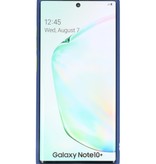 Combinación de colores Estuche rígido para Galaxy Note 10 Plus Azul