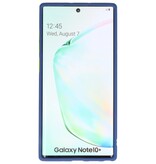 Kleurcombinatie Hard Case voor Galaxy Note 10 Plus Blauw