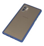 Combinación de colores Estuche rígido para Galaxy Note 10 Plus Azul