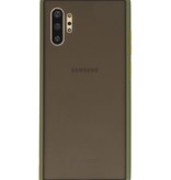 Farvekombination Hård etui til Galaxy Note 10 Plus Green