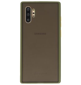 Combinación de colores Hard Case para Galaxy Note 10 Plus Green