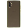Combinazione di colori Custodia rigida per Galaxy Note 10 Plus verde