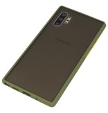 Color combination Hard Case for Galaxy Note 10 Plus Green