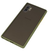 Farvekombination Hård etui til Galaxy Note 10 Plus Green