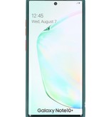 Étui rigide à combinaison de couleurs pour Galaxy Note 10 Plus D. Vert