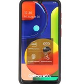 Color combination Hard Case for Galaxy A50 Black