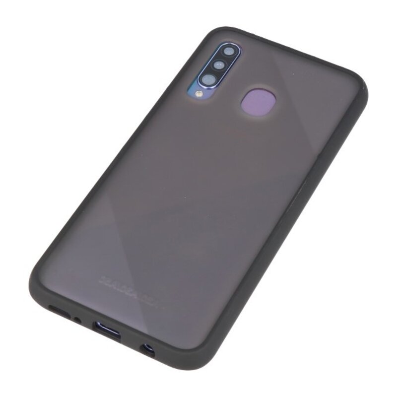 Kleurcombinatie Hard Case voor Galaxy A50 Zwart