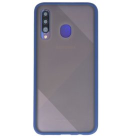 Kleurcombinatie Hard Case voor Galaxy A50 Blauw