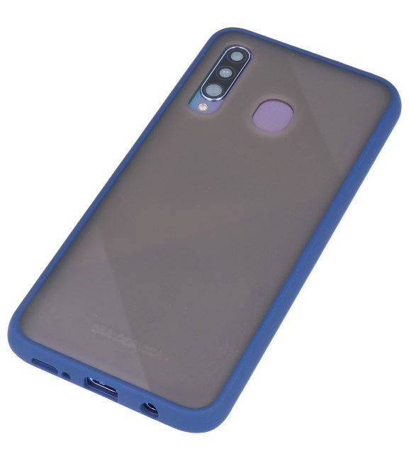 Kleurcombinatie Hard Case voor Galaxy A50 Blauw