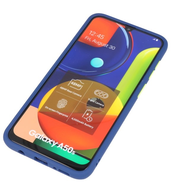 Farbkombination Hard Case für Galaxy A50 Blue