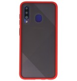 Combinazione di colori Custodia rigida per Galaxy A50 rosso