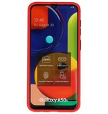Combinazione di colori Custodia rigida per Galaxy A50 rosso