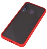 Combinazione di colori Custodia rigida per Galaxy A50 rosso