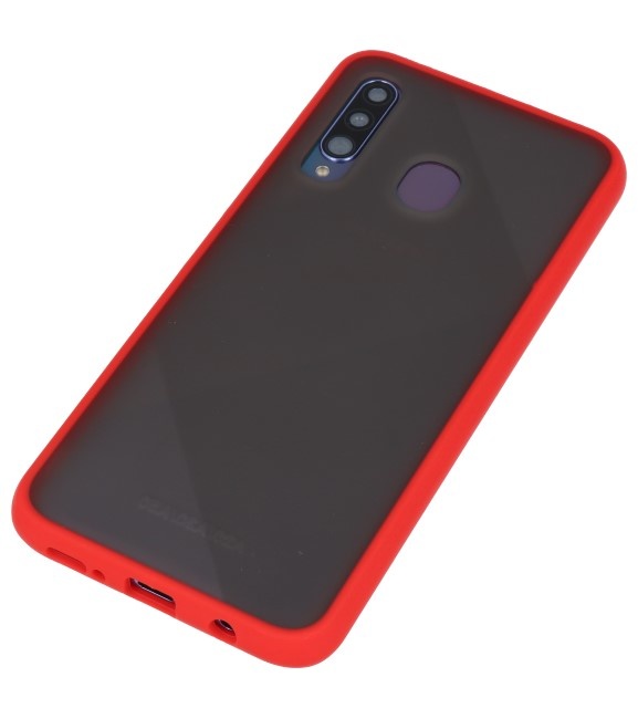 Color combination Hard Case for Galaxy A50 Red