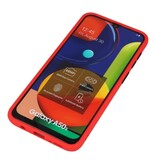 Combinazione di colori Custodia rigida per Galaxy A50 rosso