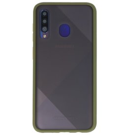 Farvekombination Hård etui til Galaxy A50 Green