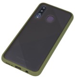 Combinazione di colori Custodia rigida per Galaxy A50 verde