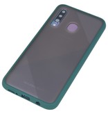 Color combination Hard Case for Galaxy A50 Dark Green