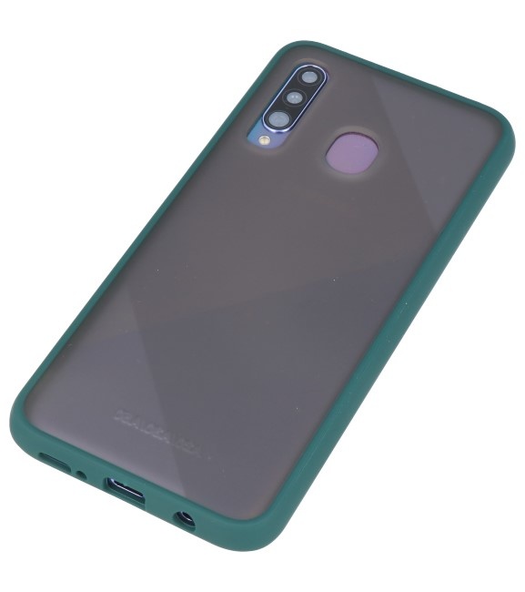 Combinación de colores Hard Case para Galaxy A50 Dark Green